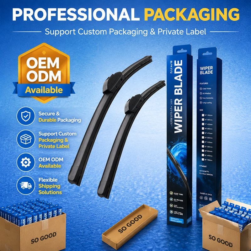 Professional branded packaging — SO GOOD OEM/ODM wiper blades